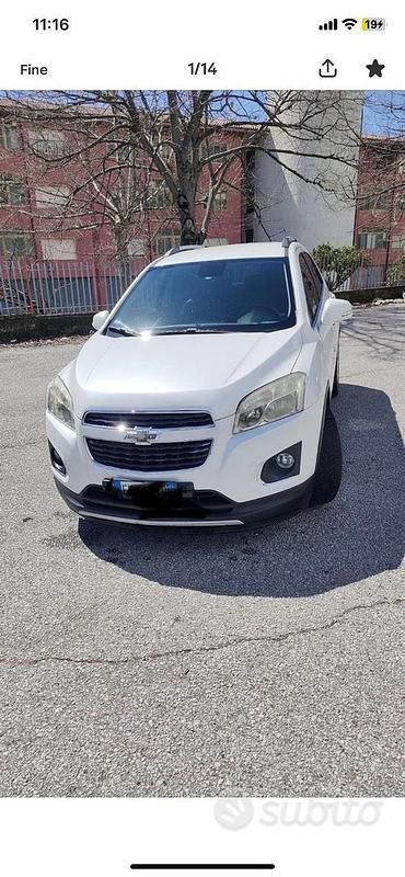 Usata Chevrolet Trax 130 CV (95 kW) 2014 Bianco SUV