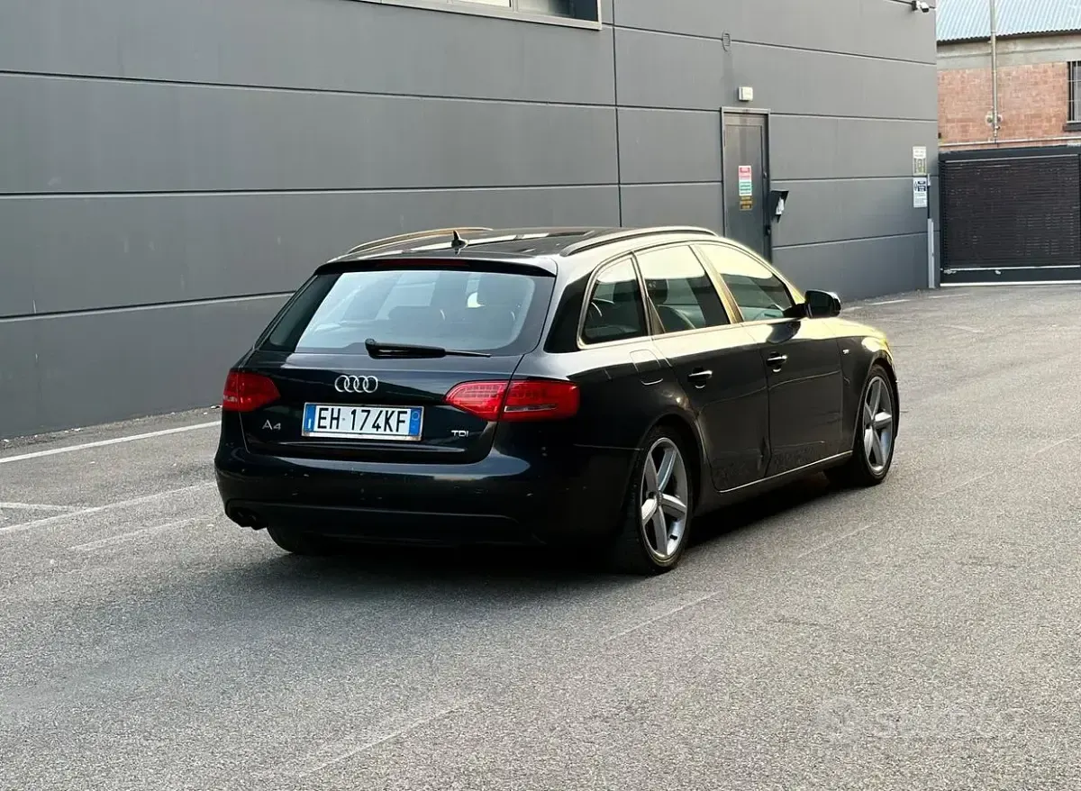 Usata Audi A4 S-Line 143 CV (105 kW) 2011 Nero Station wagon