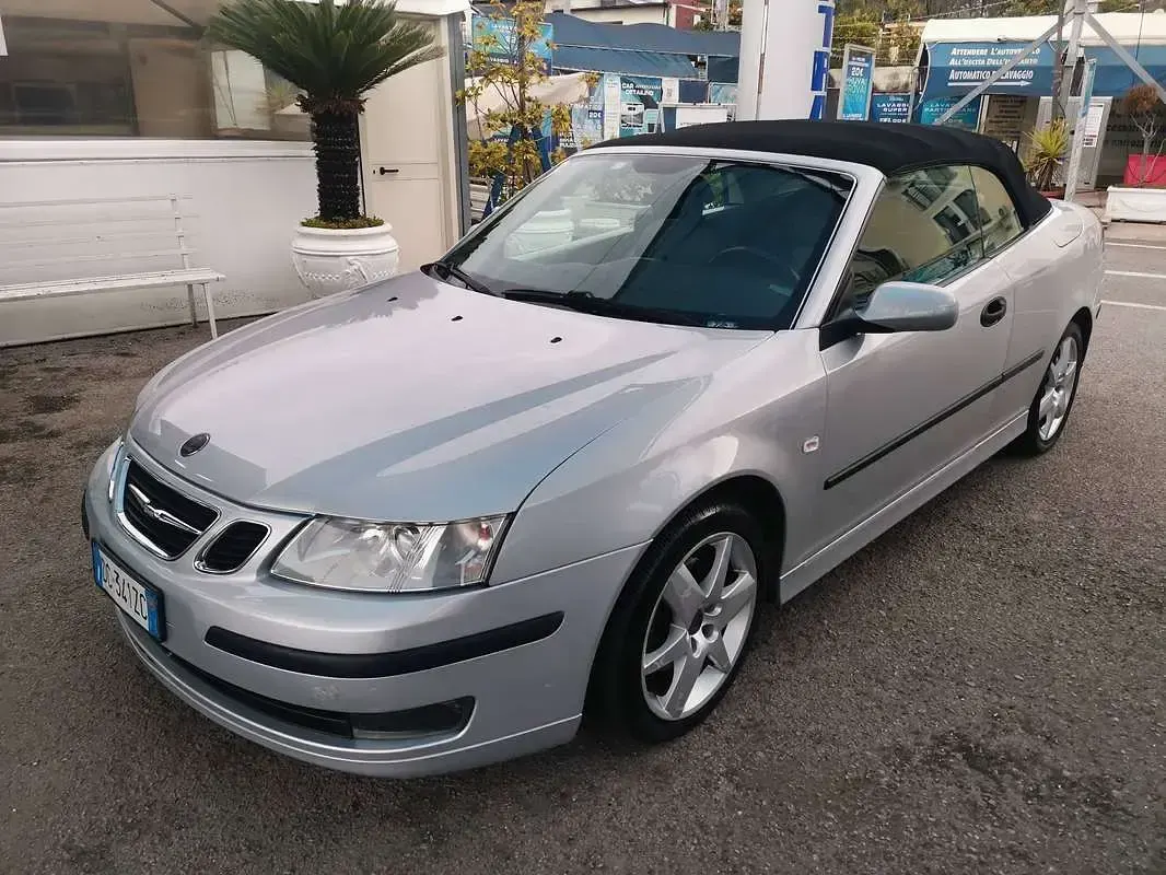 Gebraucht Saab 9-3 Cabriolet Linear 150 PS (110 kW) 2006 Silber Cabrio