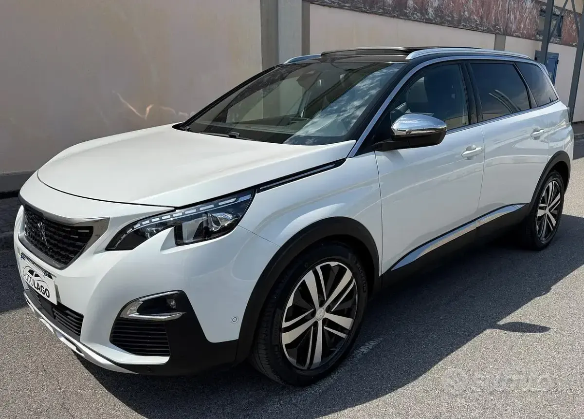 Usata Peugeot 5008 GTi 177 CV (130 kW) 2018 Bianco perlato SUV
