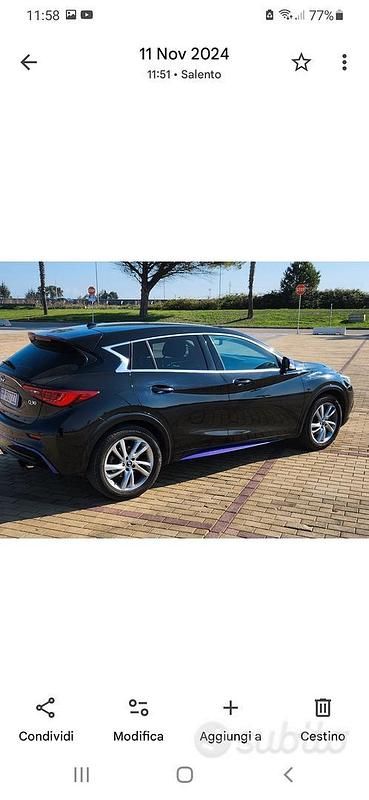 Usata Infiniti Q30 2018 Nero Berlina