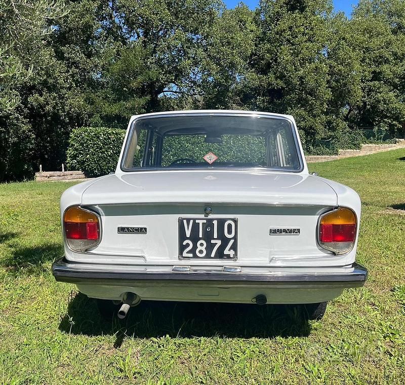 Usata Lancia Fulvia 1970 Bianco Berlina