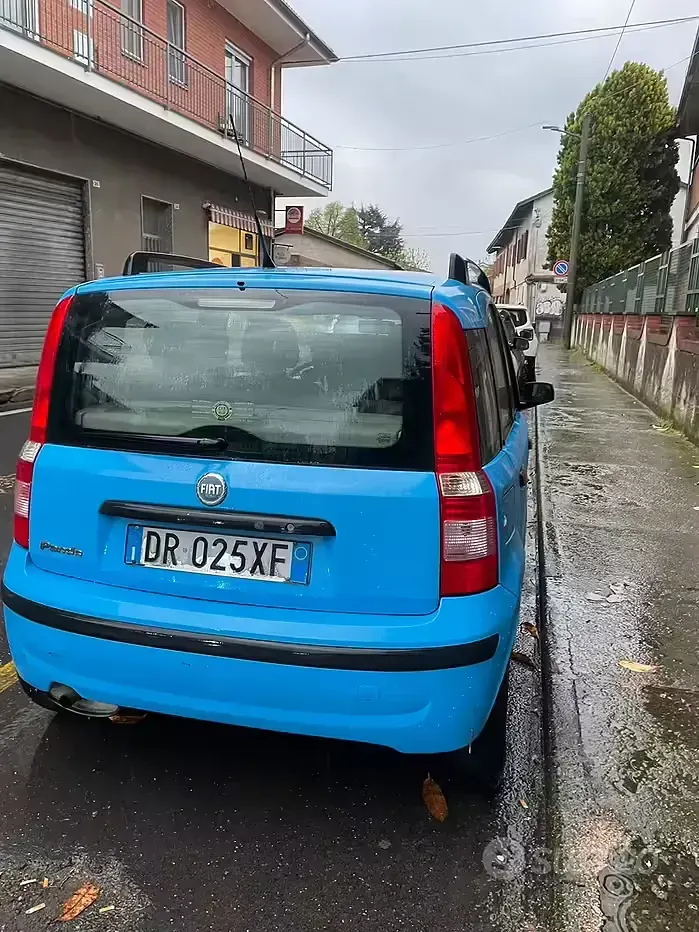 Usata Fiat Panda 60 CV (44 kW) 2008 Bluazzurro Utilitaria
