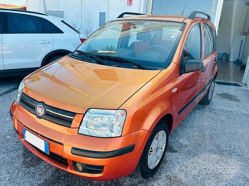 Usata Fiat Panda Dynamic 60 CV (44 kW) 2008 Arancione Utilitaria