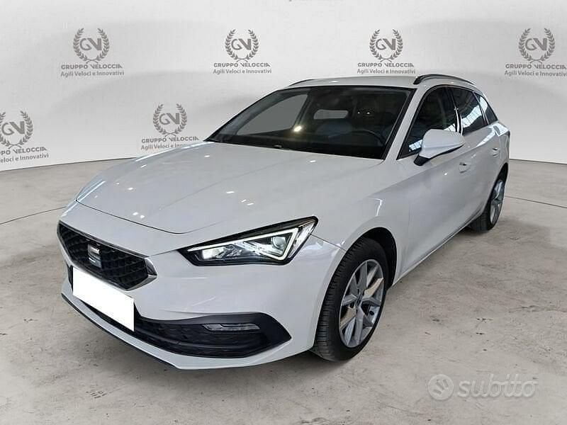 Käytetty Seat Leon Business 150 HP (110 kW) 2022 Valkoinen Farmari