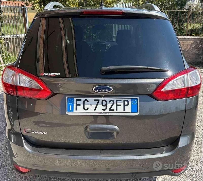 Usata Ford C-MAX Titanium S 120 CV (88 kW) 2016 Grigio Monovolume