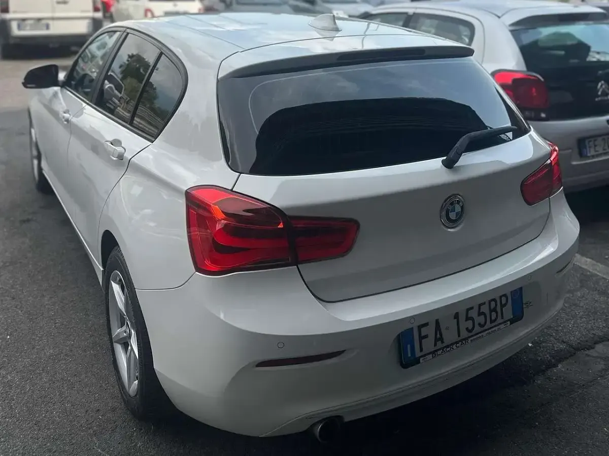 Usata BMW 116 116 CV (85 kW) 2015 Bianco Utilitaria