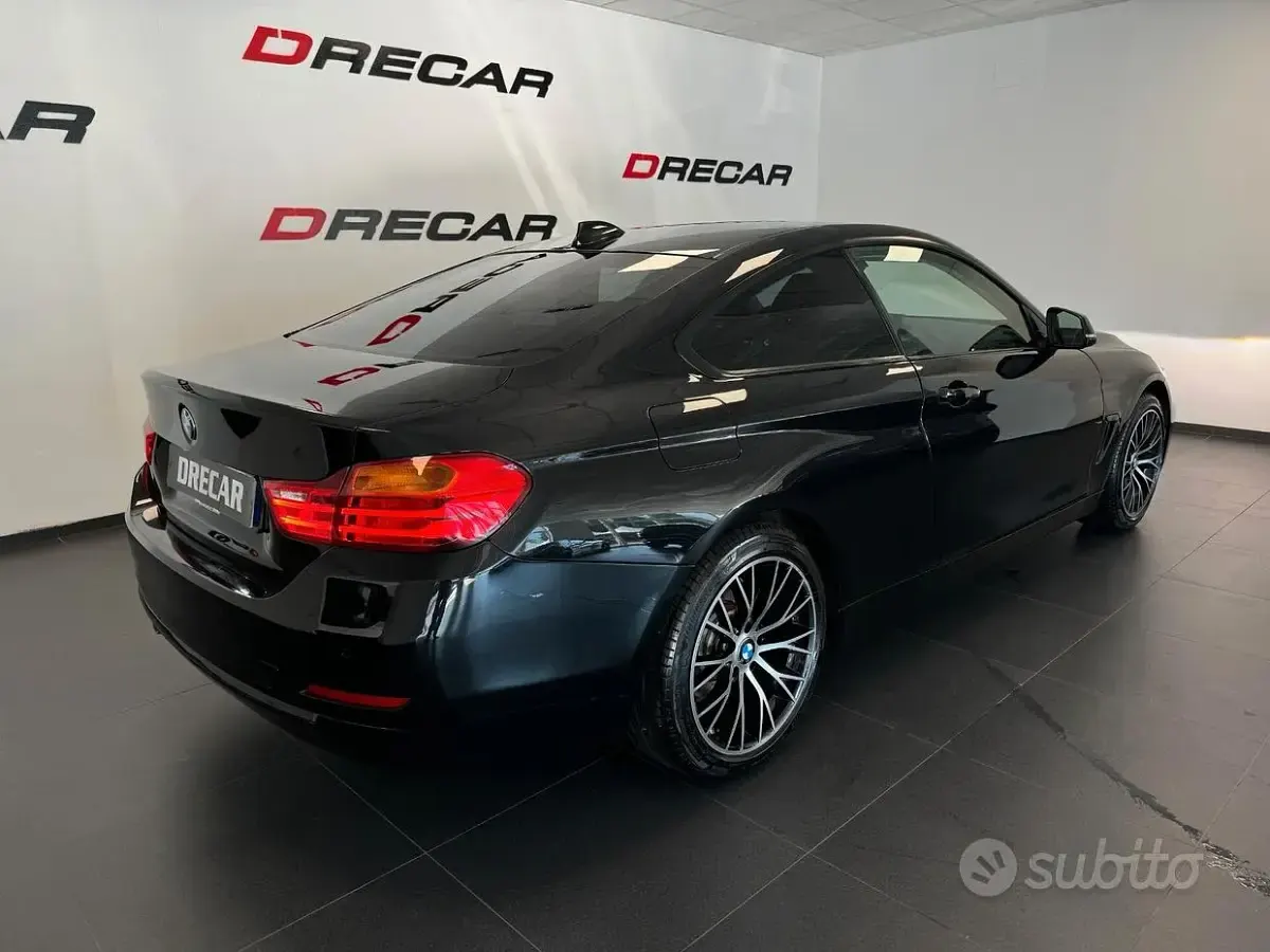 Usata BMW 420 Coupé Sport Line 184 CV (135 kW) 2015 Nero Coupé