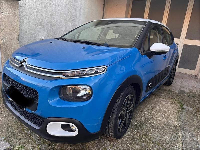Usata Citroën C3 Shine 75 CV (55 kW) 2017 Blu Berlina