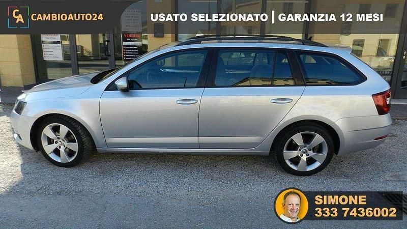 Usata Skoda Octavia Executive 116 CV (85 kW) 2017 Argento Station wagon