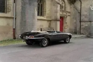 Usata Jaguar E-Type 269 CV (197 kW) 1967 Nero Cabrio