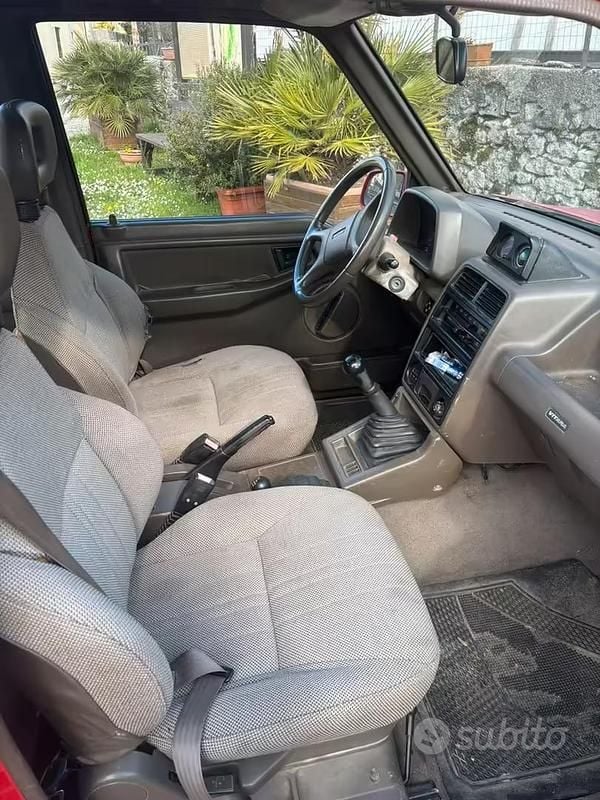 Usata Suzuki Vitara 77 CV (56 kW) 1990 Rosso Cabrio