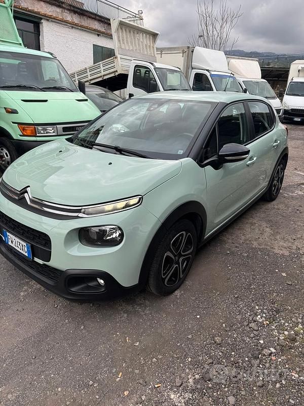 Usata Citroën C3 PureTech 82 CV (60 kW) 2019 Verde Utilitaria