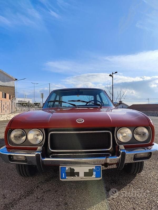 Usata Fiat 1600 Sport 110 CV (80 kW) 1970 Rosso Coupé