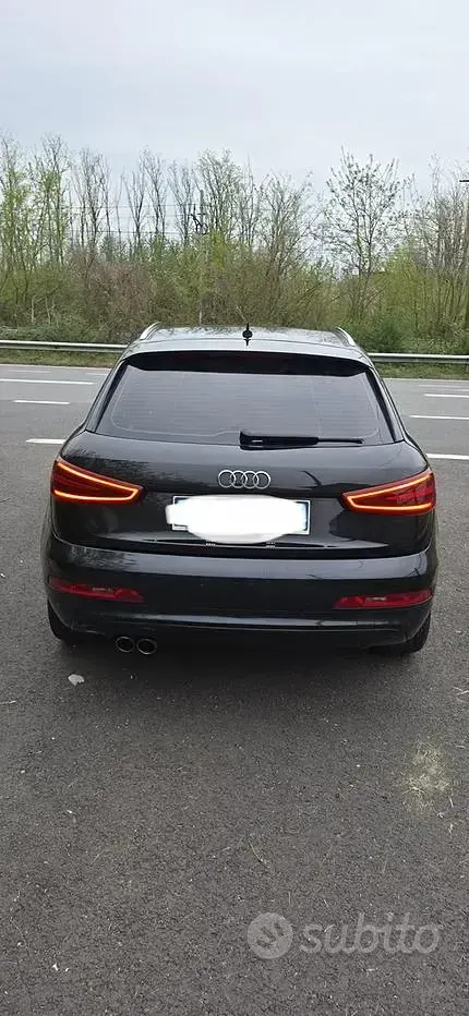 Usata Audi Q3 140 CV (102 kW) 2013 Nero SUV