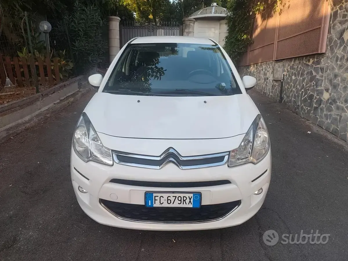 Usata Citroën C3 PureTech 82 CV (60 kW) 2016 Bianco Utilitaria