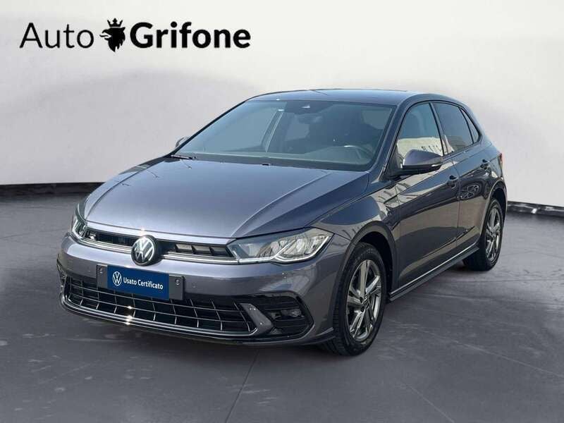 Grigio scuro Usata 2022 VW Polo R-line Tre volumi | 16.900 € (Buon prezzo) - Immagine 1/4