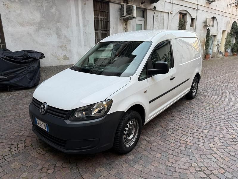 Usata VW Caddy 102 CV (75 kW) 2014 Bianco Monovolume