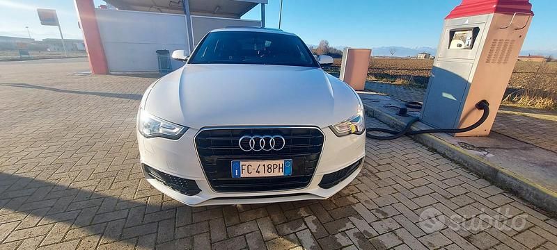Usata Audi A5 S-Line 190 CV (139 kW) 2016 Bianco Berlina