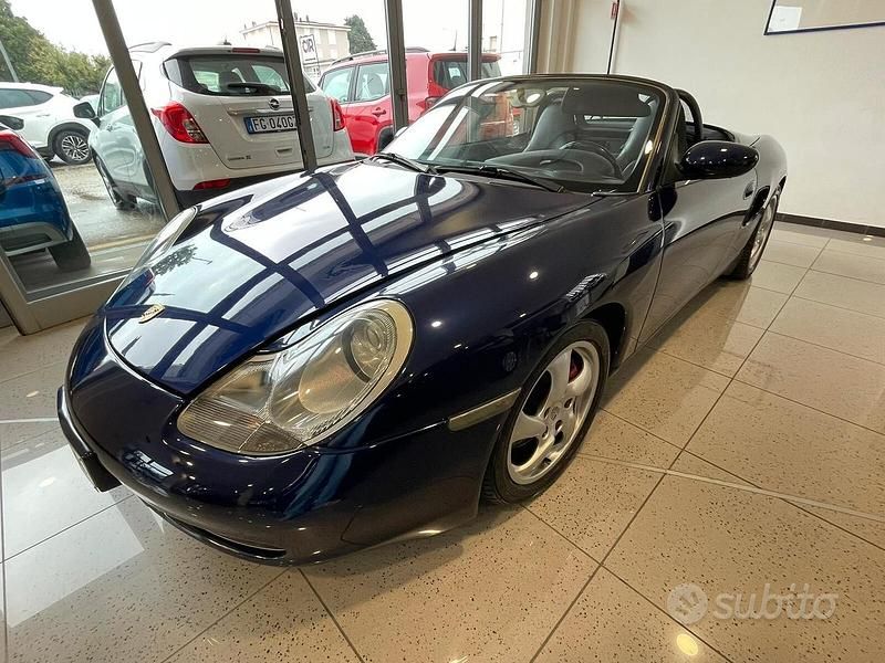 Usata Porsche Boxster 252 CV (185 kW) 2002 Blu Cabrio