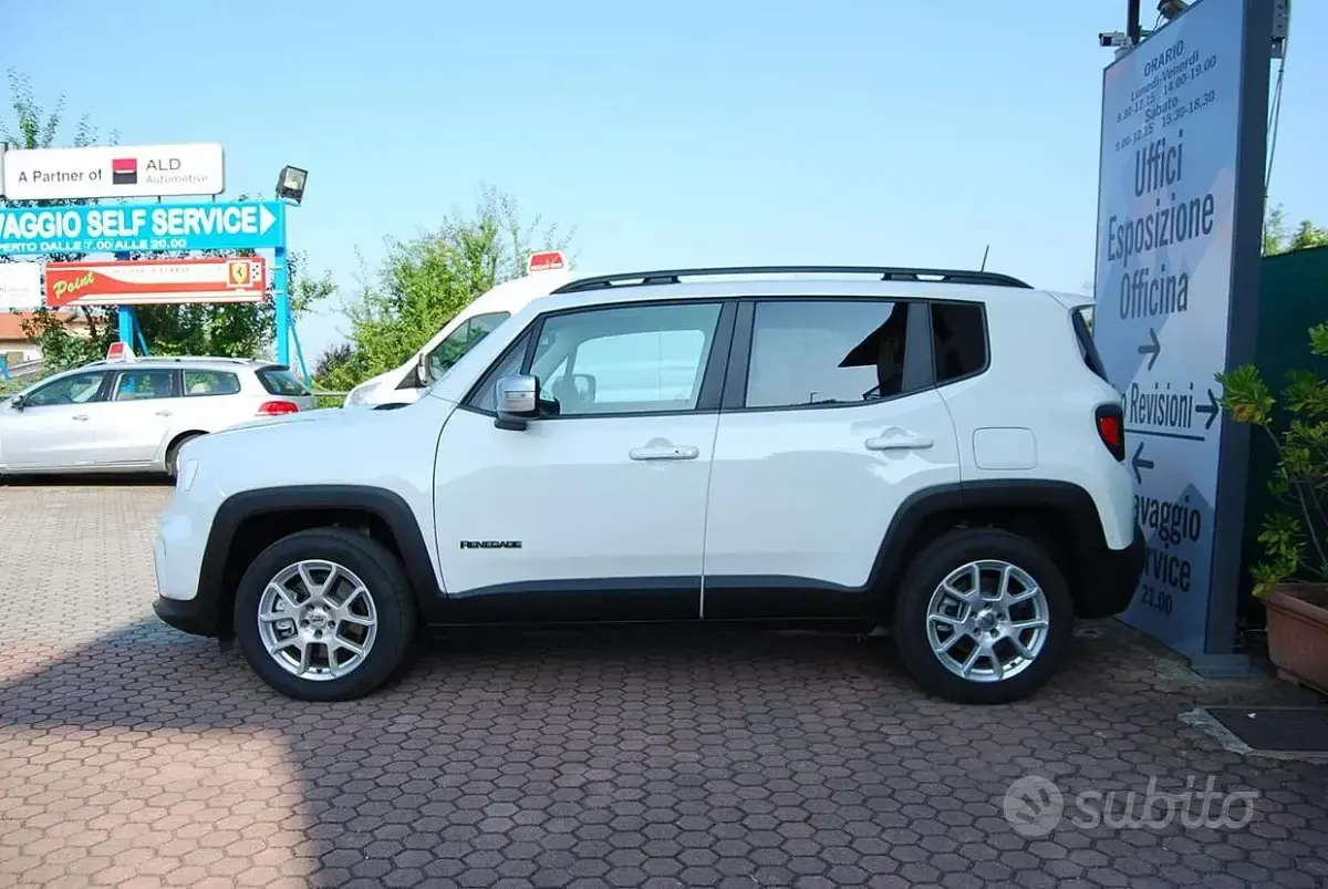 Usata Jeep Renegade Limited 131 CV (96 kW) 2022 Bianco SUV