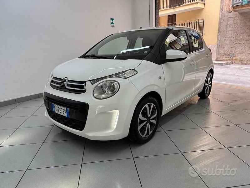 Usata Citroën C1 Shine 69 CV (50 kW) 2017 Bianco Utilitaria