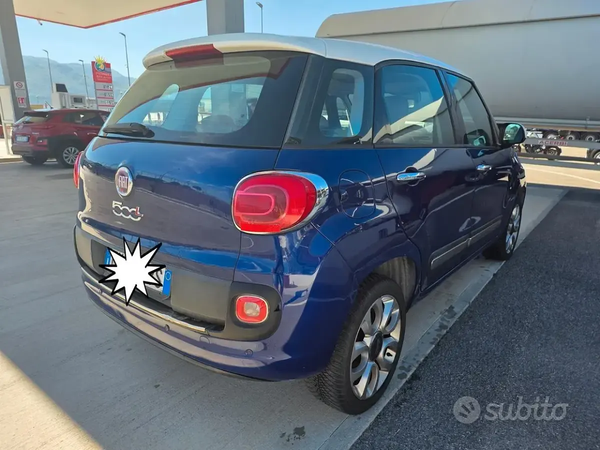 Usata Fiat 500L Lounge 80 CV (58 kW) 2014 Blu Monovolume