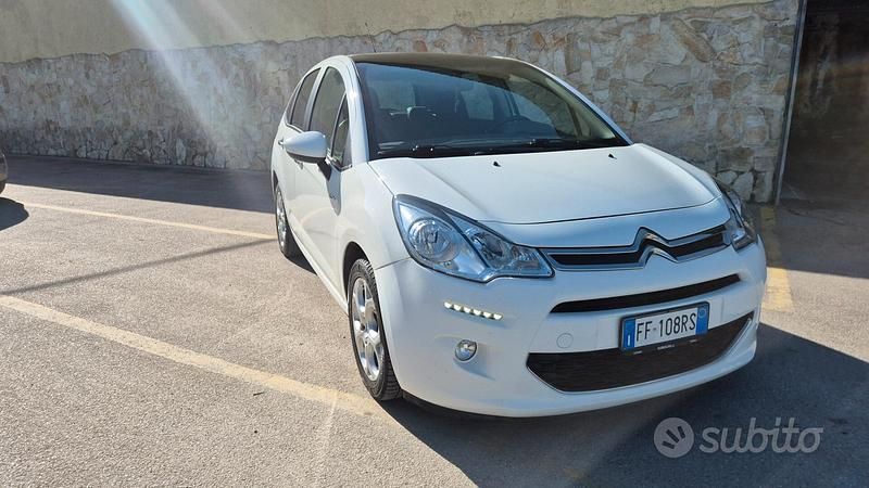 Usata Citroën C3 82 CV (60 kW) 2016 Bianco Berlina