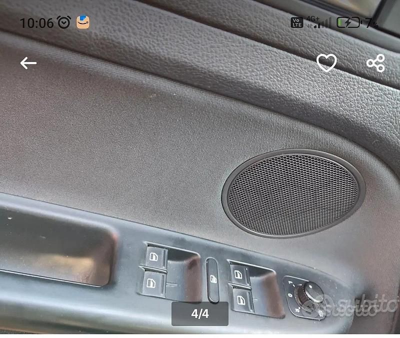Usata VW Golf Plus Cross 105 CV (77 kW) 2009 Marrone Monovolume