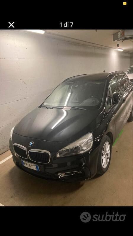 Usata BMW 218 Active Tourer 2017 Nero Monovolume
