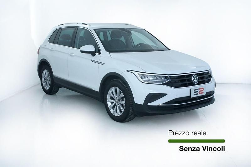 Usata VW Tiguan Life 150 CV (110 kW) 2021 Bianco SUV