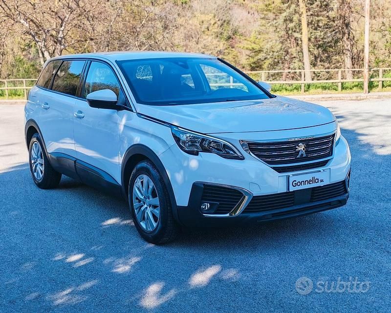 Usata Peugeot 5008 Business-Line 131 CV (96 kW) 2019 Bianco SUV