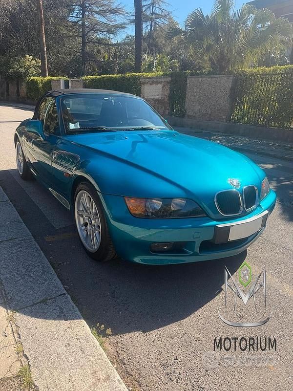 Usata BMW Z3 Efficient Dynamics 140 CV (102 kW) 1998 Blu Cabrio