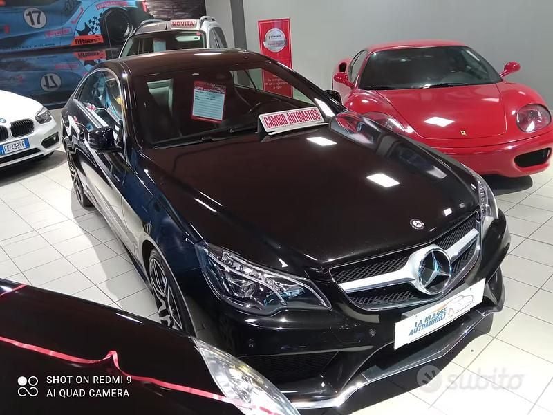 Usata Mercedes E350 AMG line 258 CV (189 kW) 2014 Nero Coupé