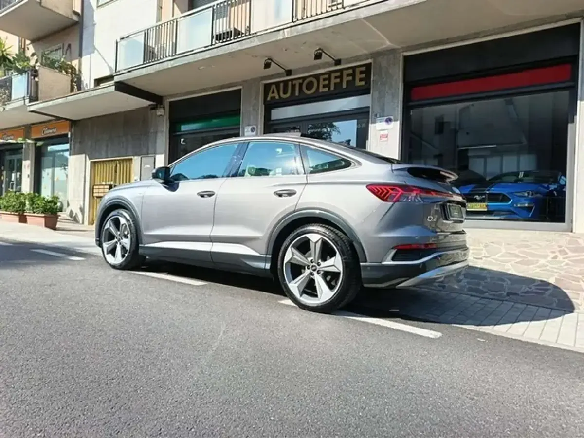 Usata Audi Q4 Sportback e-tron S-Line 77 kW (105 CV) 2023 Grigio tifone SUV