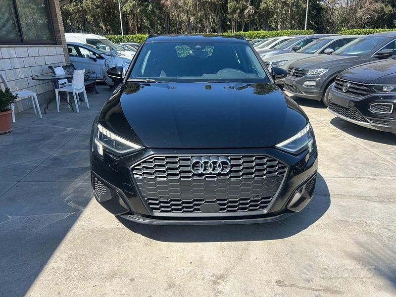 Usata Audi A3 150 CV (110 kW) 2021 Nero Berlina
