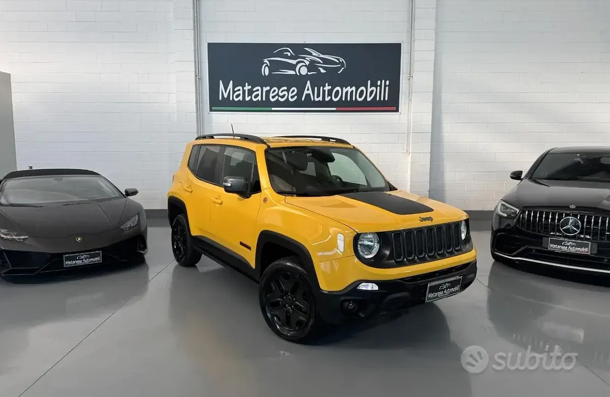 Usata Jeep Renegade Trailhawk 170 CV (125 kW) 2017 Giallo SUV