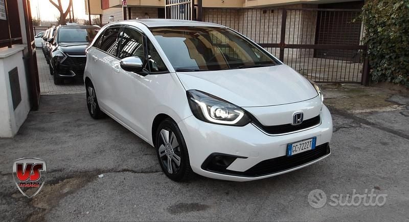 Bianco Usata 2020 Honda Jazz Due volumi | 13.499 € (Super prezzo) - Immagine 1/4