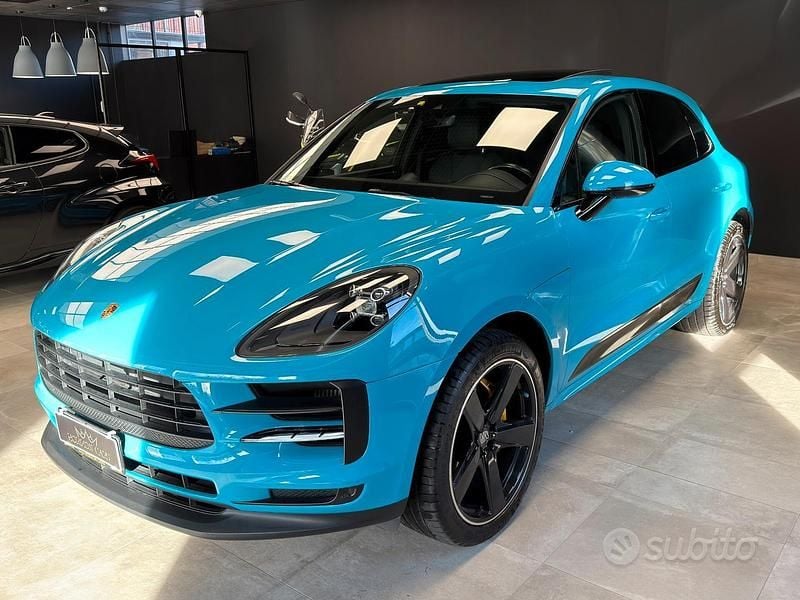 Usata Porsche Macan 360 CV (264 kW) 2019 Blu SUV