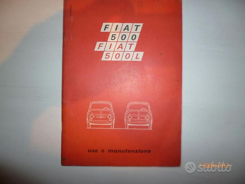 Usata Fiat 500 1970 Bianco Utilitaria