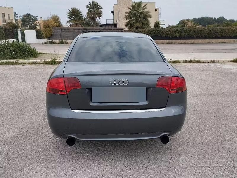Usata Audi A4 S-Line 170 CV (125 kW) 2007 Grigio Berlina