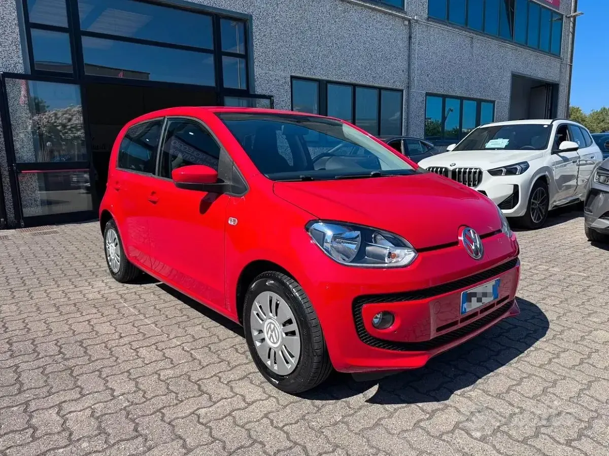 Usata VW up! 60 CV (44 kW) 2015 Rosso Utilitaria