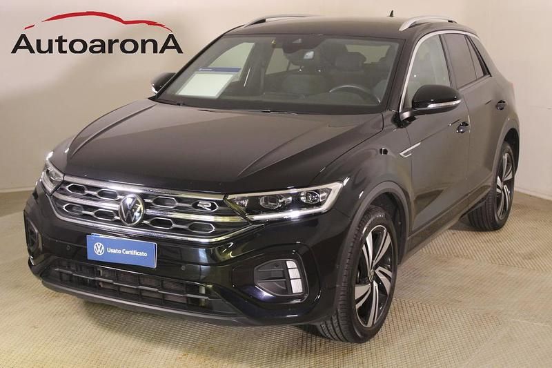 Usata VW T-Roc R-line 110 CV (80 kW) 2023 Nero profondo perla SUV