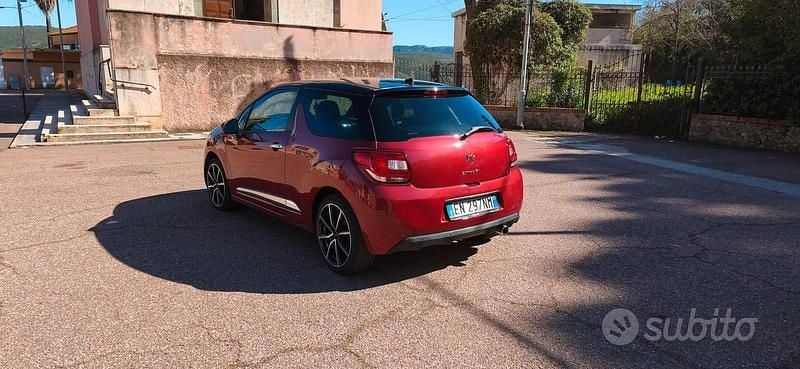 Usata Citroën DS3 68 CV (50 kW) 2013 Rosso Coupé
