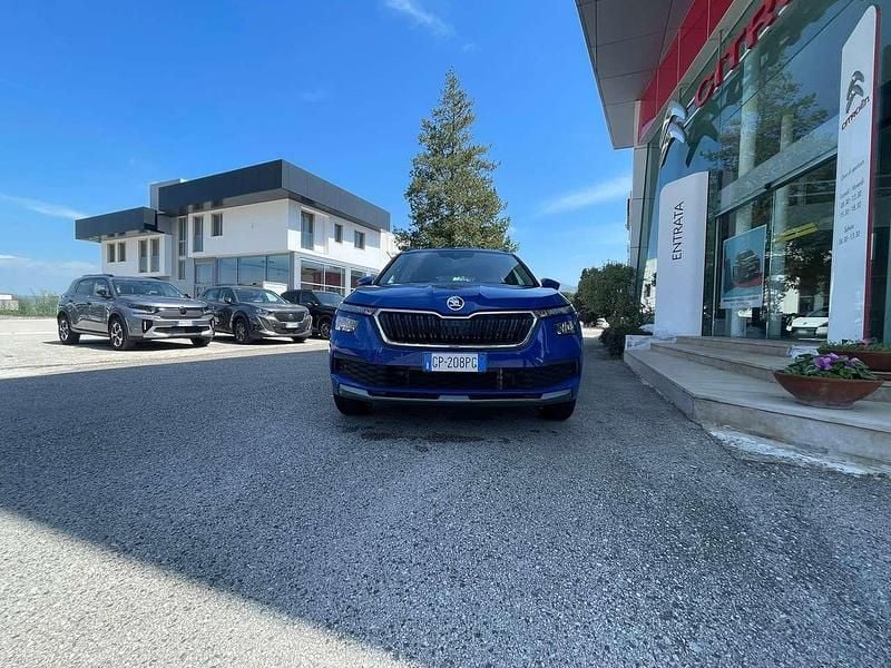 Usata Skoda Kamiq Ambition 95 CV (69 kW) 2023 Blu/azzurro SUV