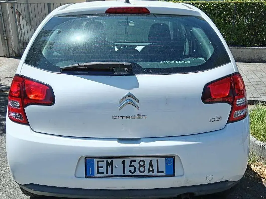 Usata Citroën C3 Seduction 60 CV (44 kW) 2012 Bianco Berlina