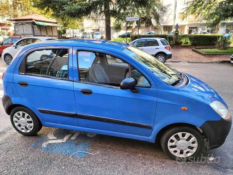 Usata Chevrolet Matiz 2006 Blu Utilitaria