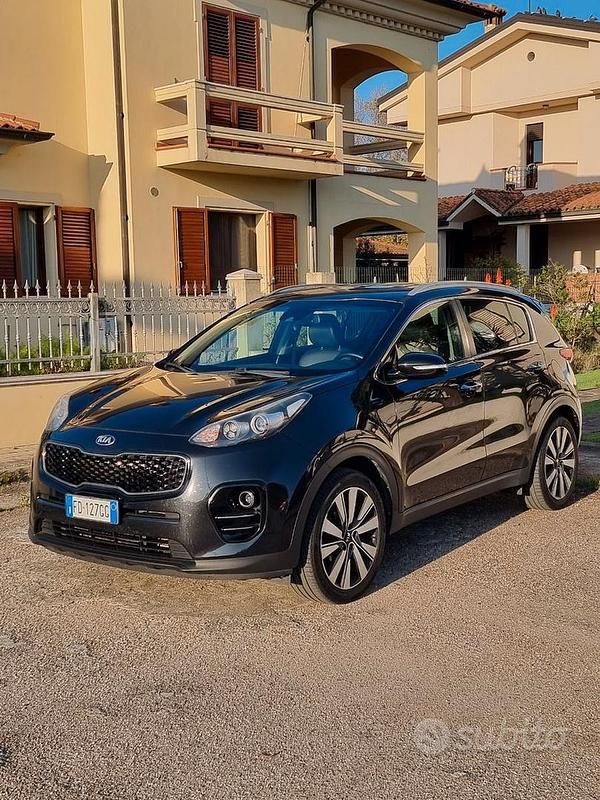 Usata Kia Sportage 116 CV (85 kW) 2016 Nero SUV