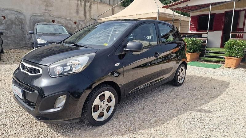 Usata Kia Picanto 66 CV (48 kW) 2016 Nero Utilitaria
