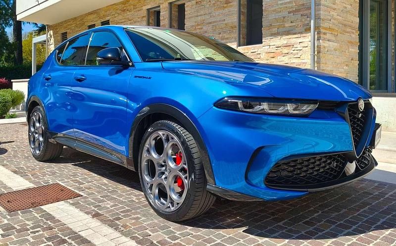 Usata Alfa Romeo Tonale Edizione Speciale 131 CV (96 kW) 2023 Blu/azzurro SUV